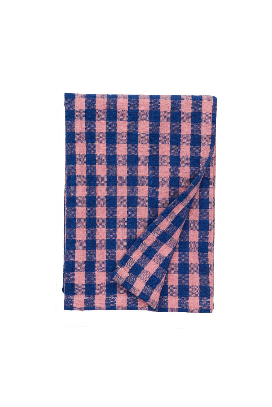 Kitchen Towel | Checheked  Blue & Pink