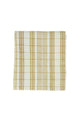 Kitchen towel mustard checkered