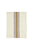 Kitchen towel, off white with mustard & plum stripes