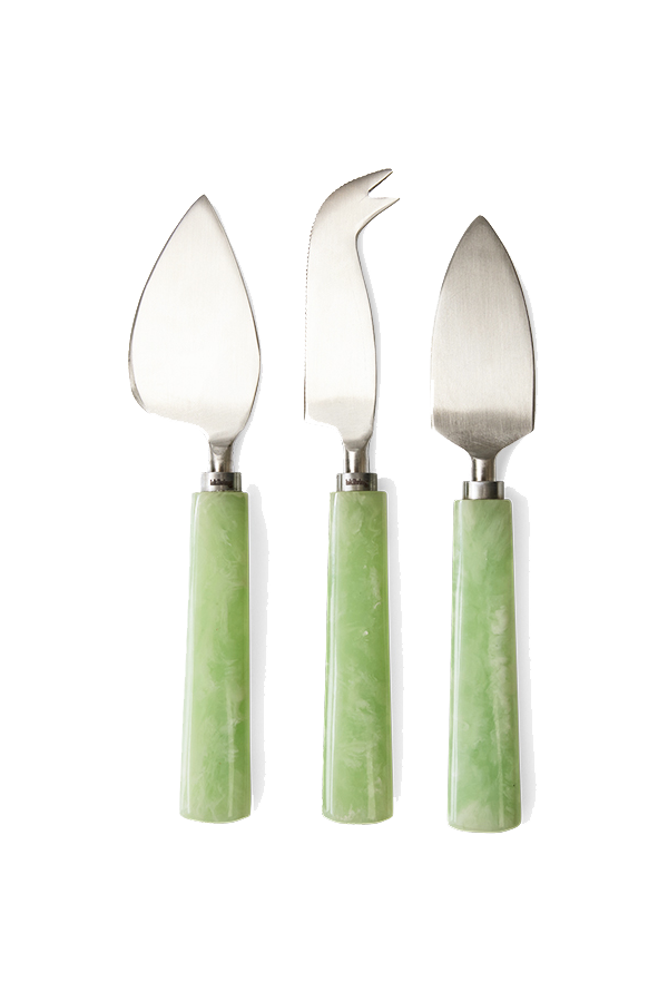 Cheese knives set | Light Green