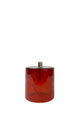 Candle oil lamp, Cylinder, Amber, S