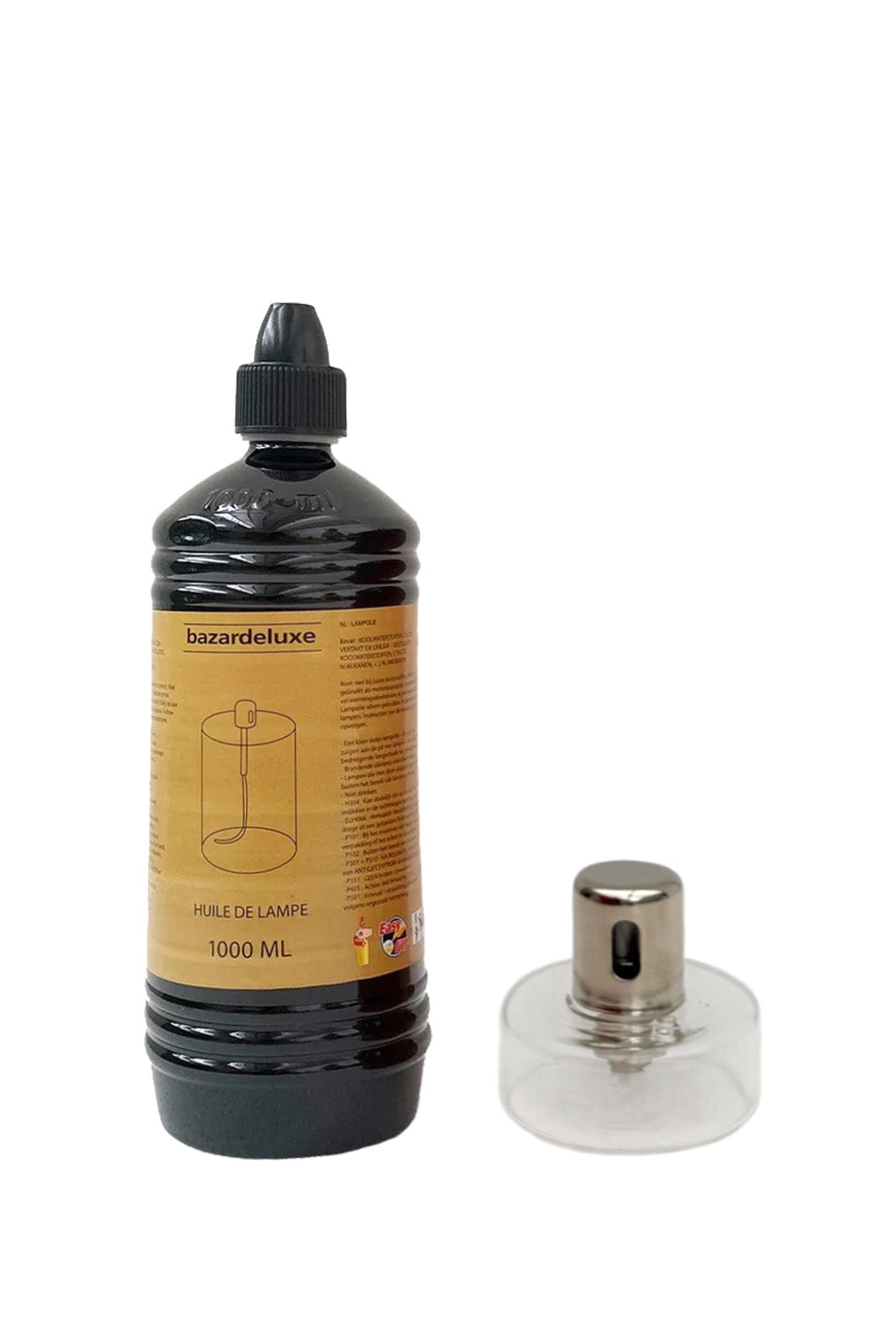 Candle Oil Lamp XS | Transparent Glass