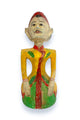 Wooden Figure Man yellow, S