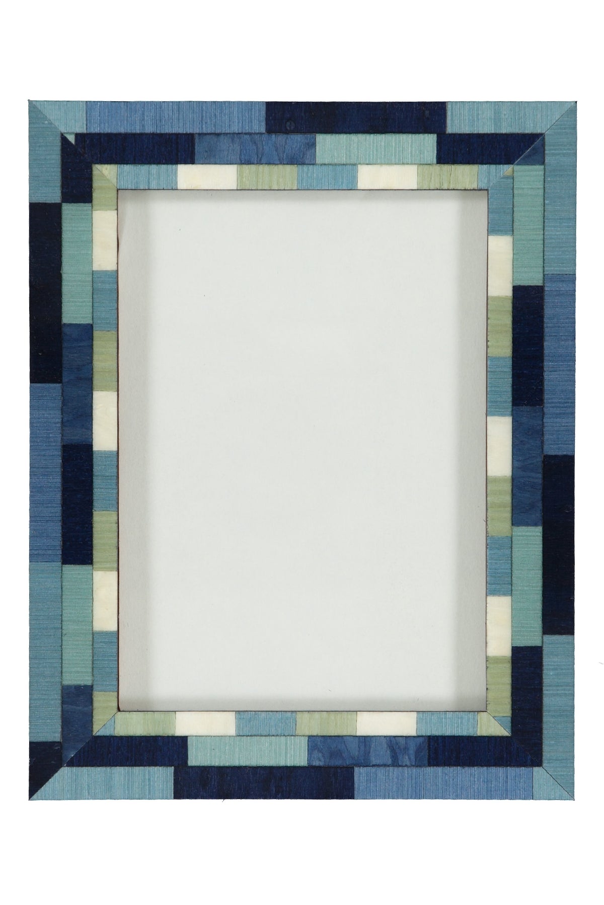 Photo Frame Rectangles Blue | Choose Size