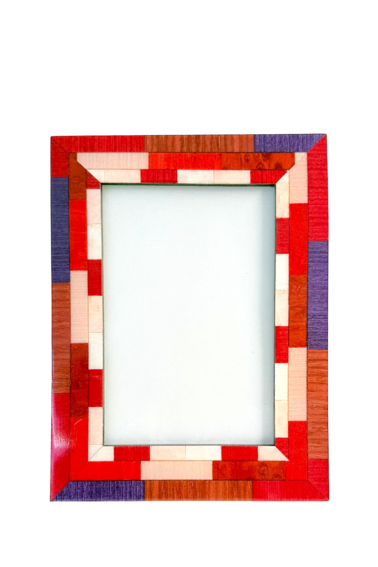 Photo Frame Multicolor Red & Purple | Choose Size