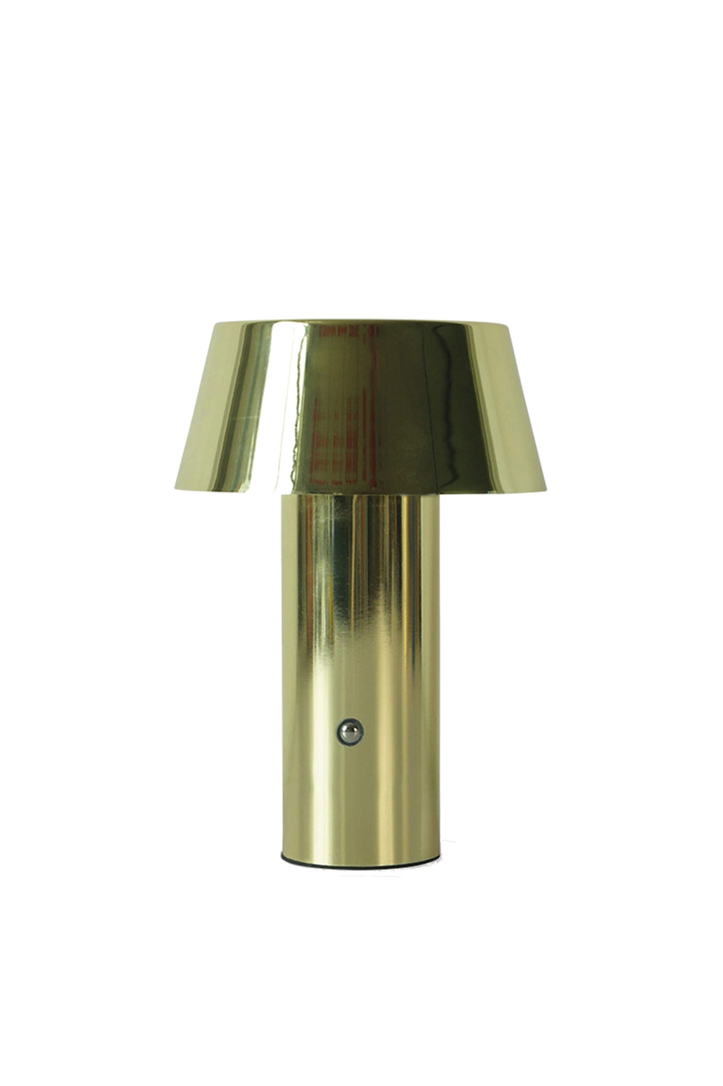 Table Lamp | Shinny  Gold Green