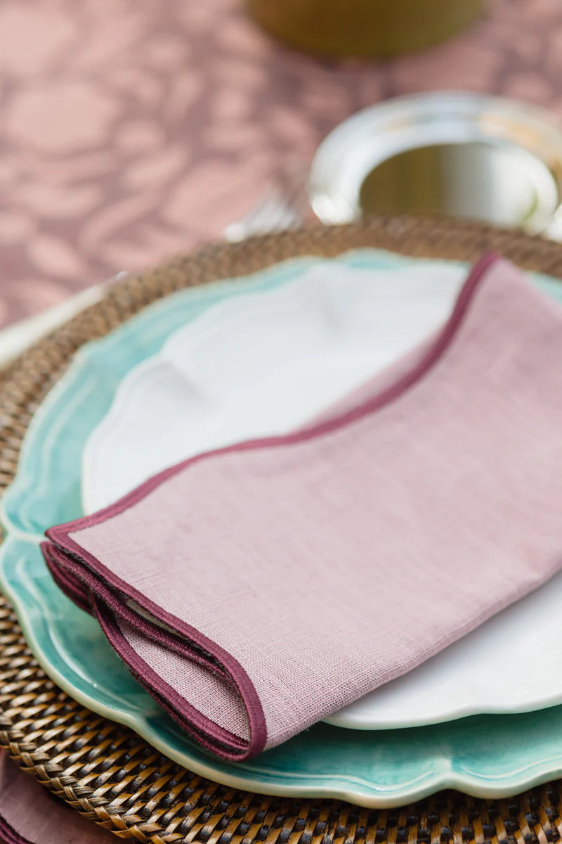 Linen Napkin | Old Pink