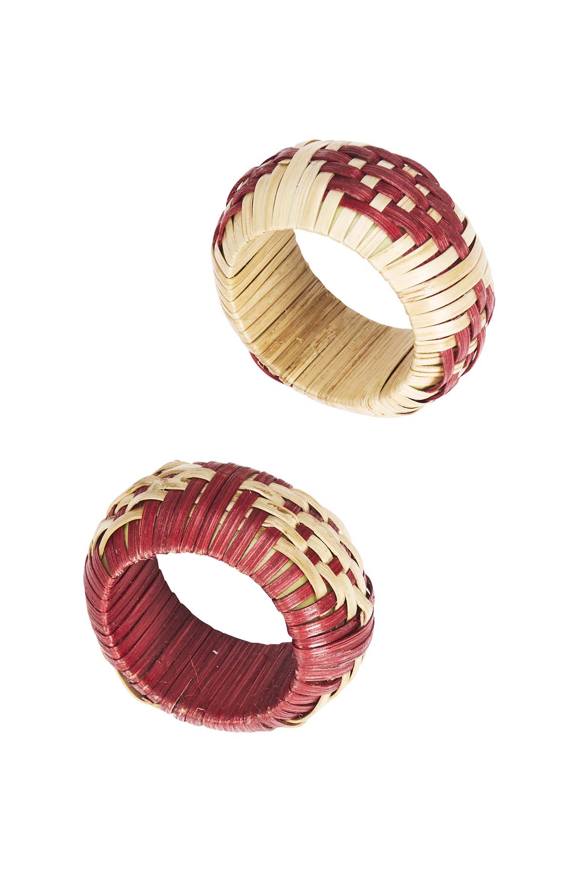 Bamboo Napkin Ring Red | Choose color