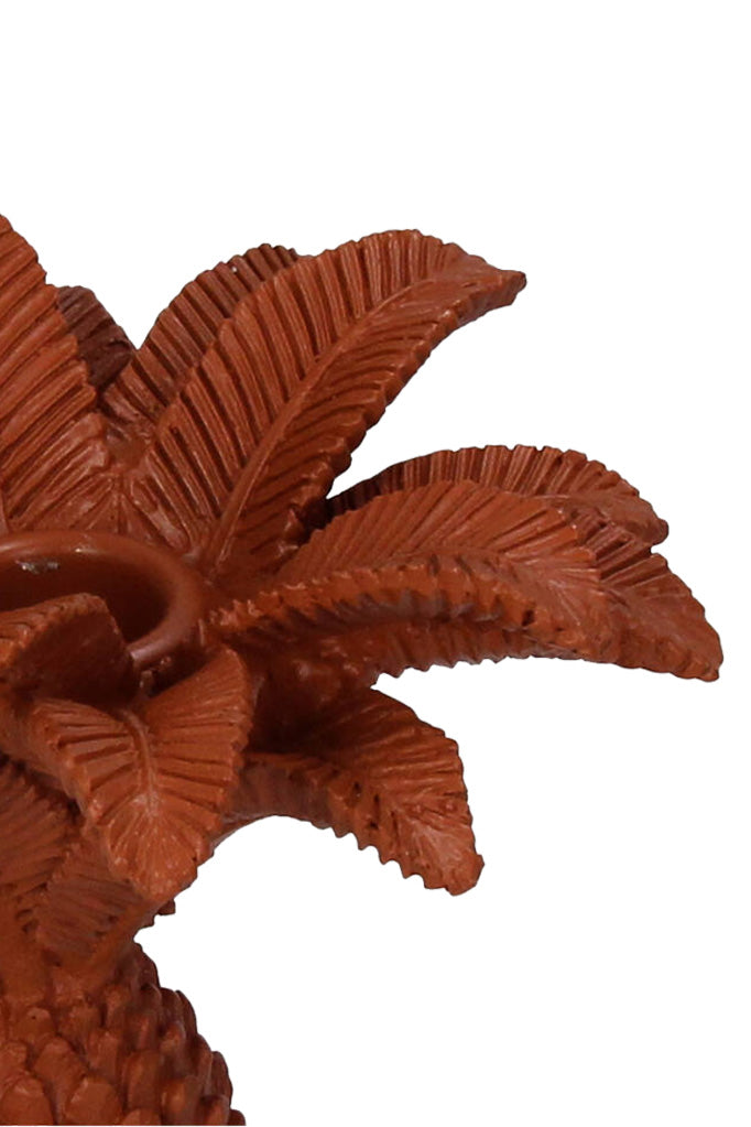 Palm Tree Candle Holder | Terracotta