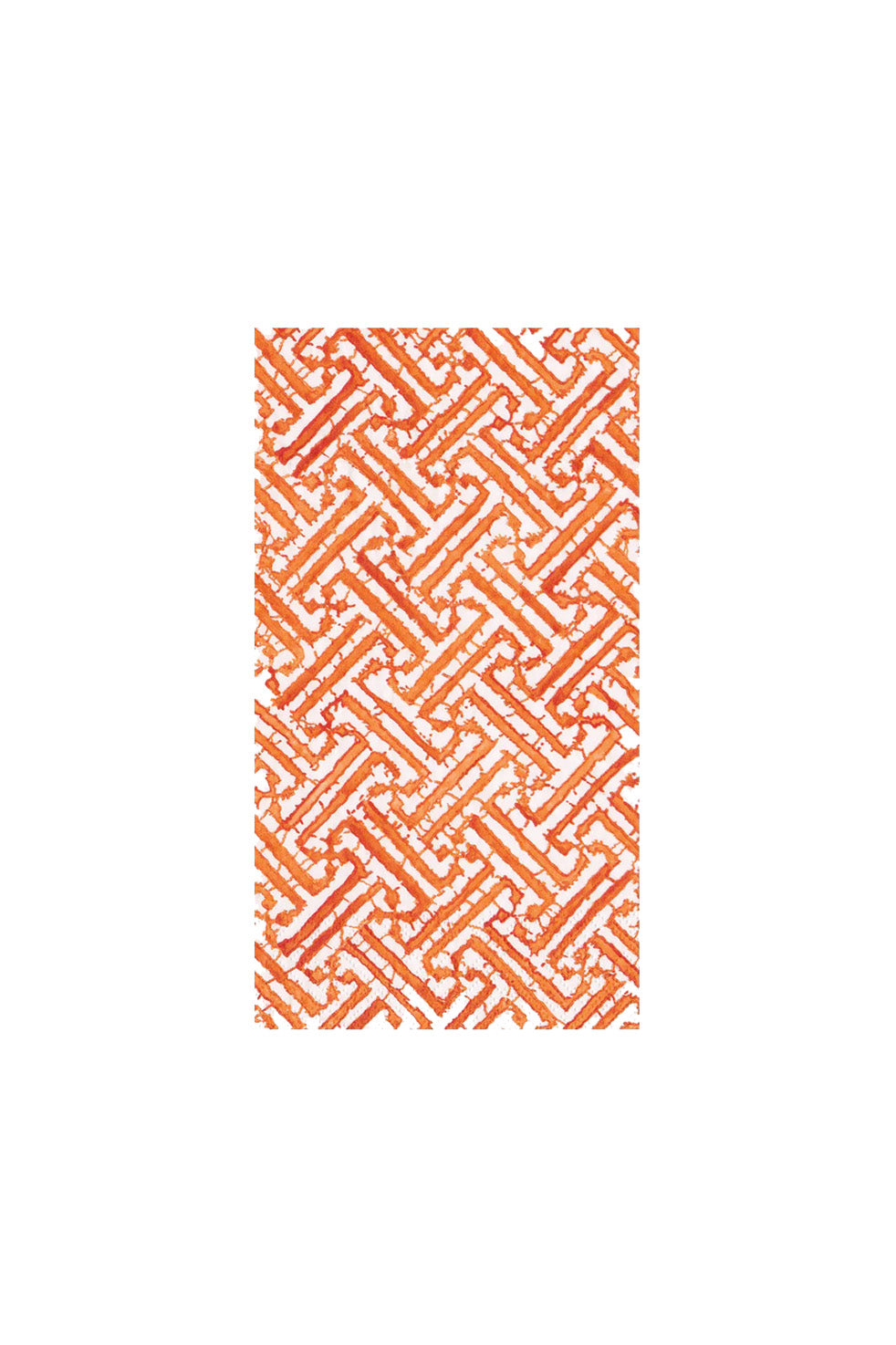Paper Napkins | Fretwork Orange