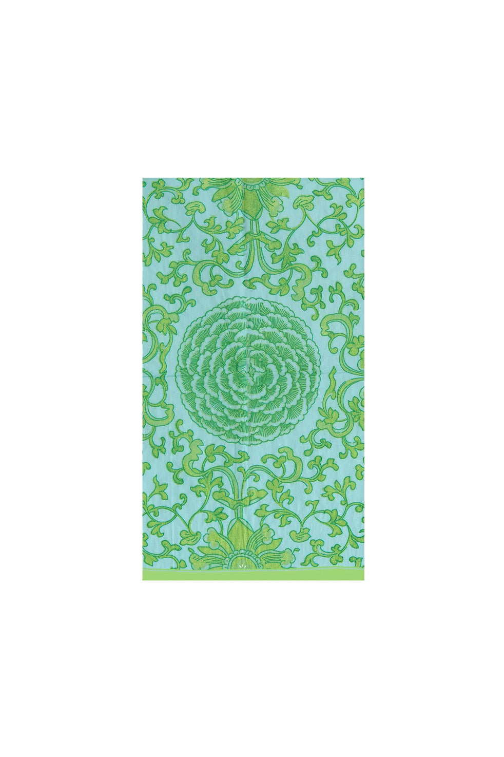 Paper Napkins | Turquoise Indigo Garden Jade