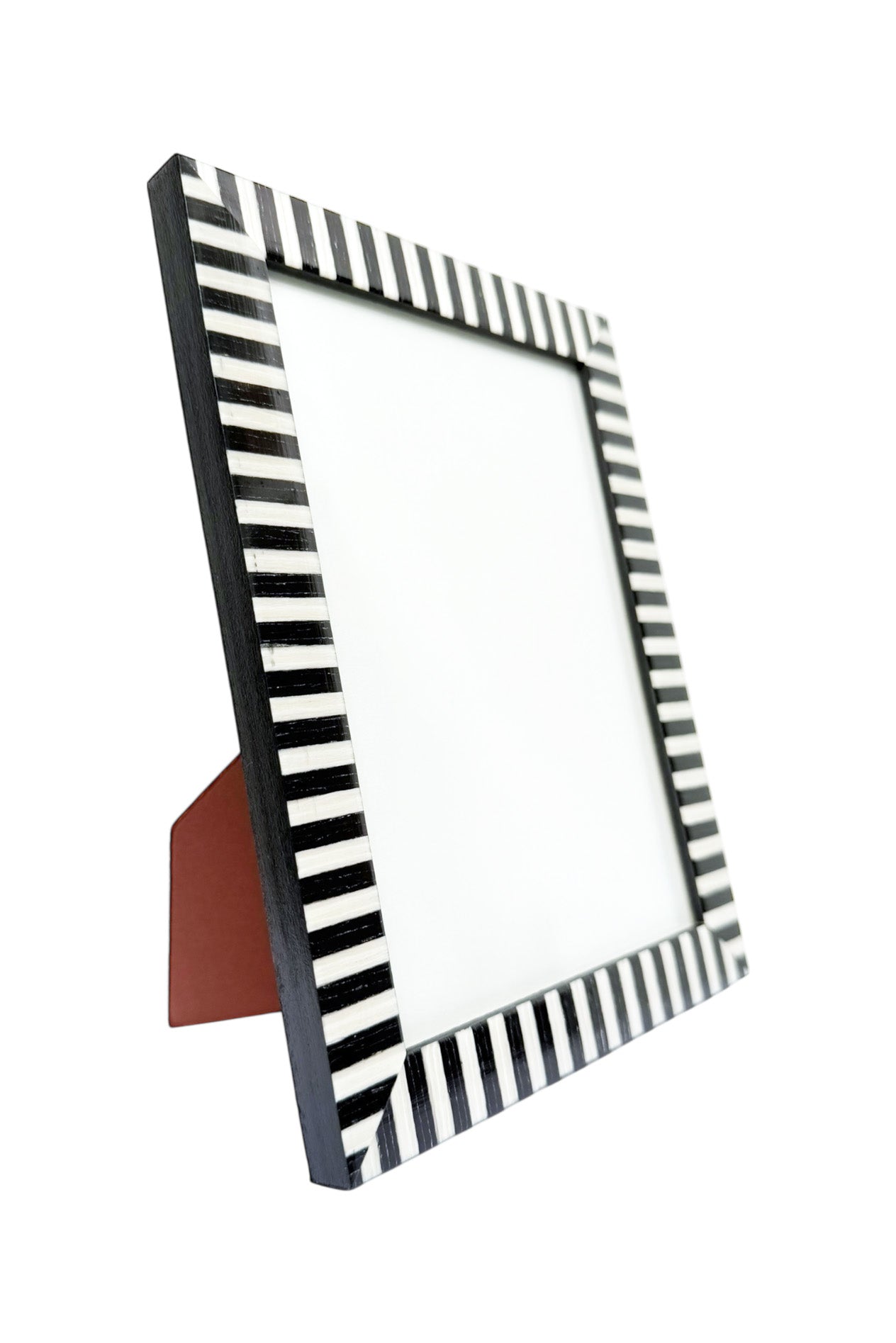 Photo Frame Black & White Stripes | Choose Size
