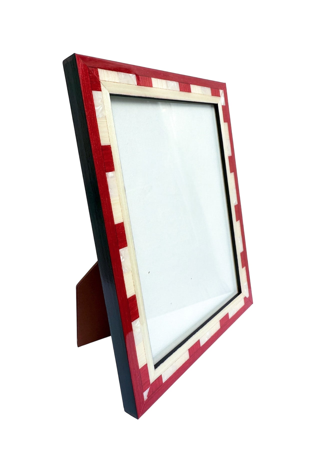 Photo Frame Red Squares | Choose Size
