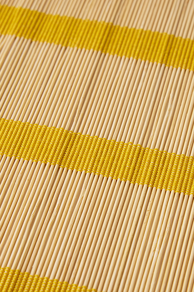 Bamboo Placemat | Lemon Stripes