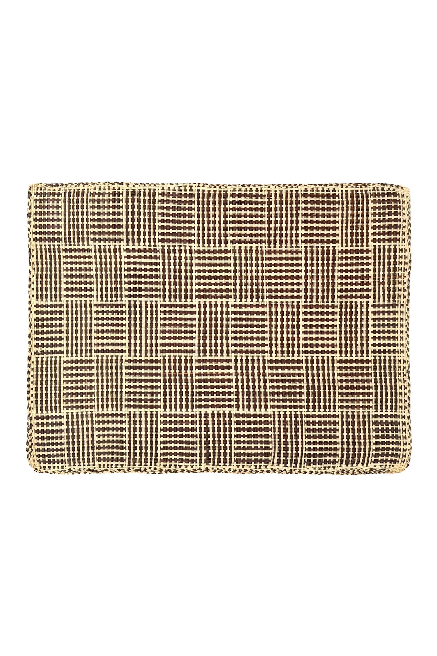 Placemat Handmade | Check Brown