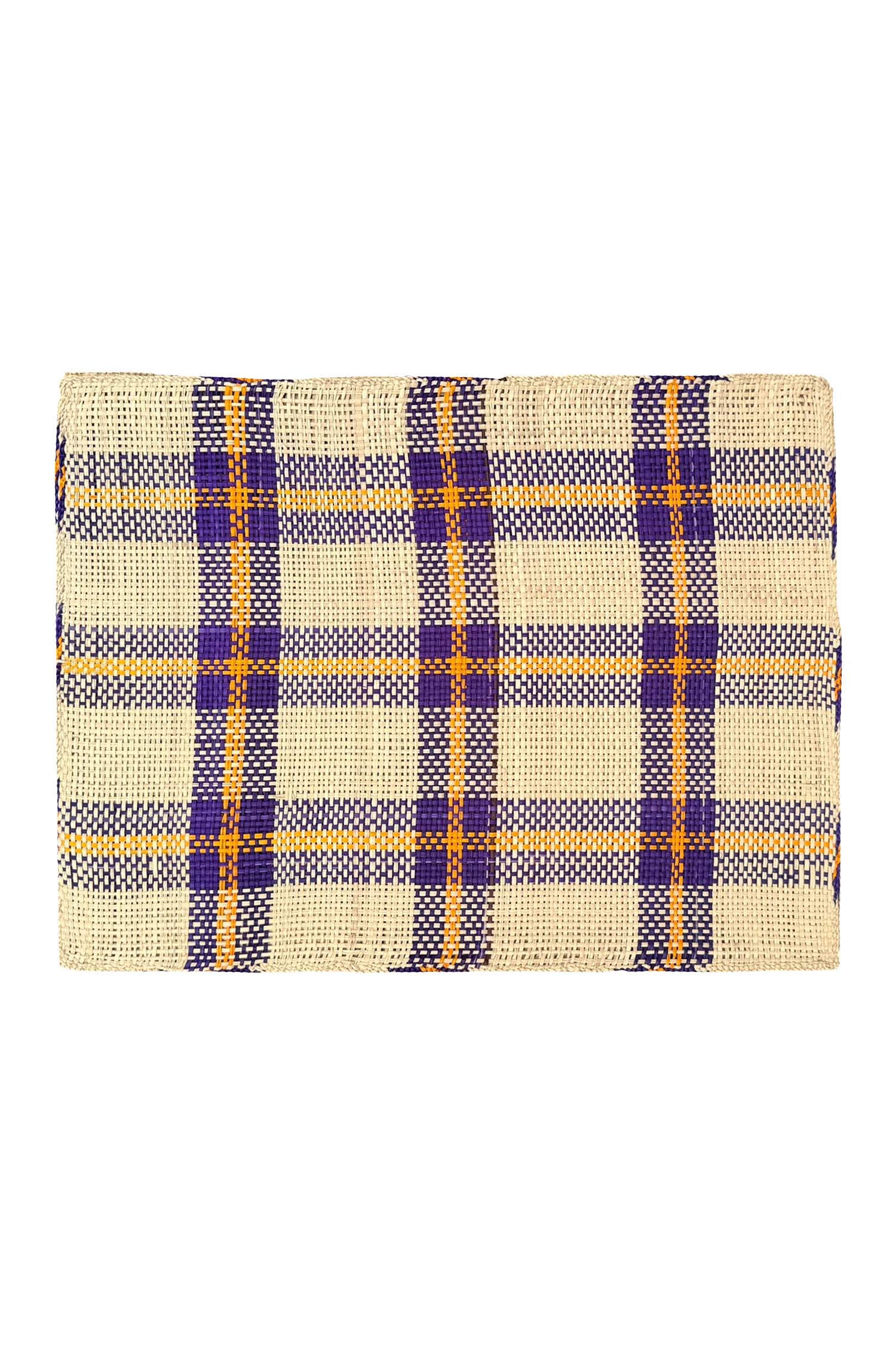 Placemat Handmade | Check Violet & Yellow