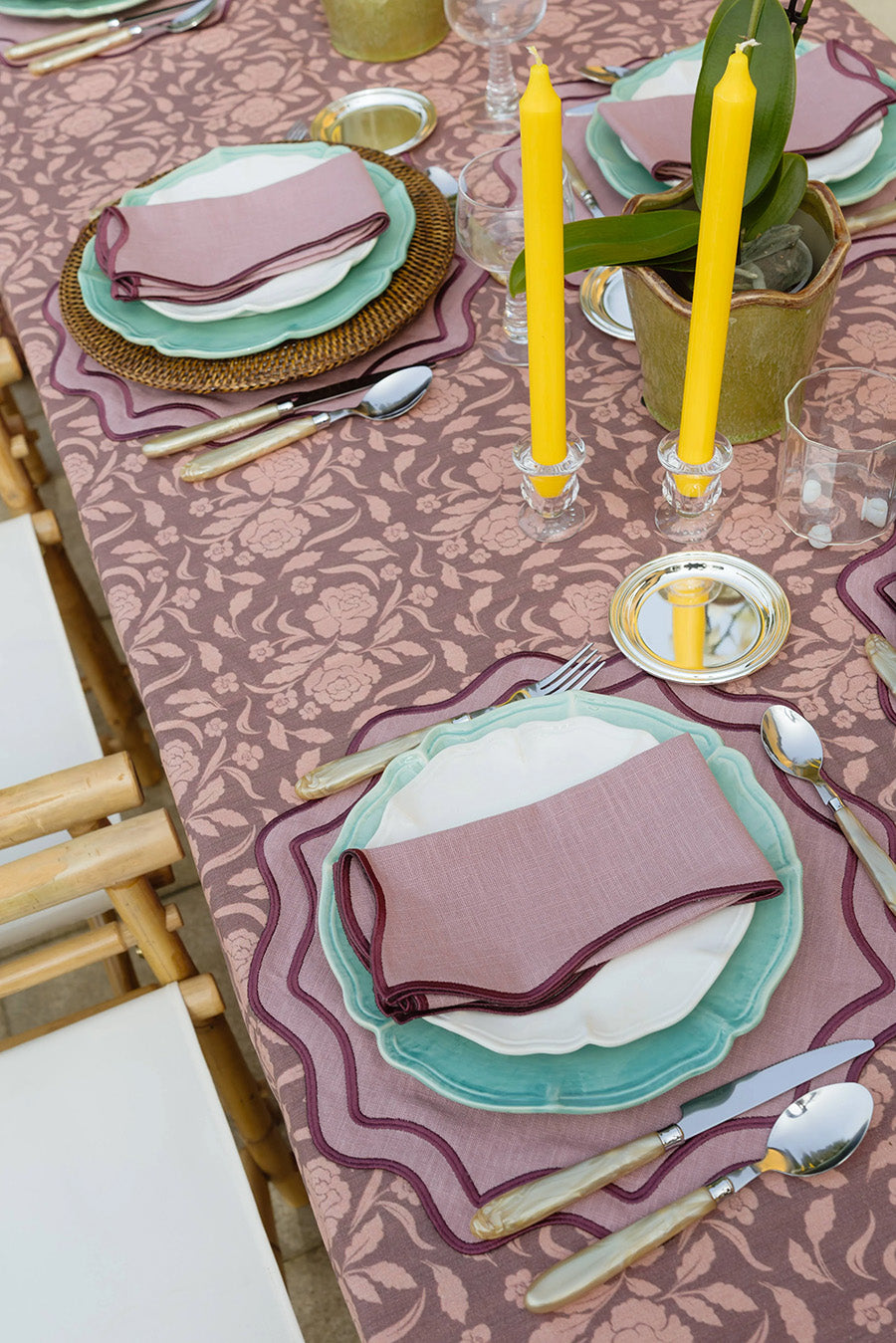 Linen Placemat | Old Pink