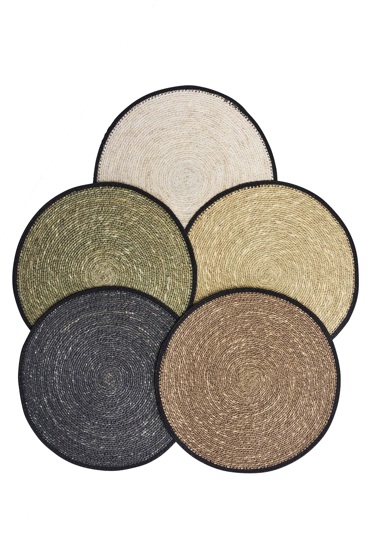 Round Seagrass Placemat | Choose colour