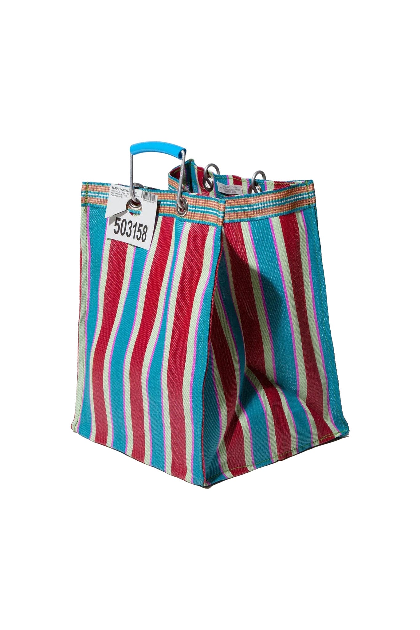 Plastic Bag | Red & Blue