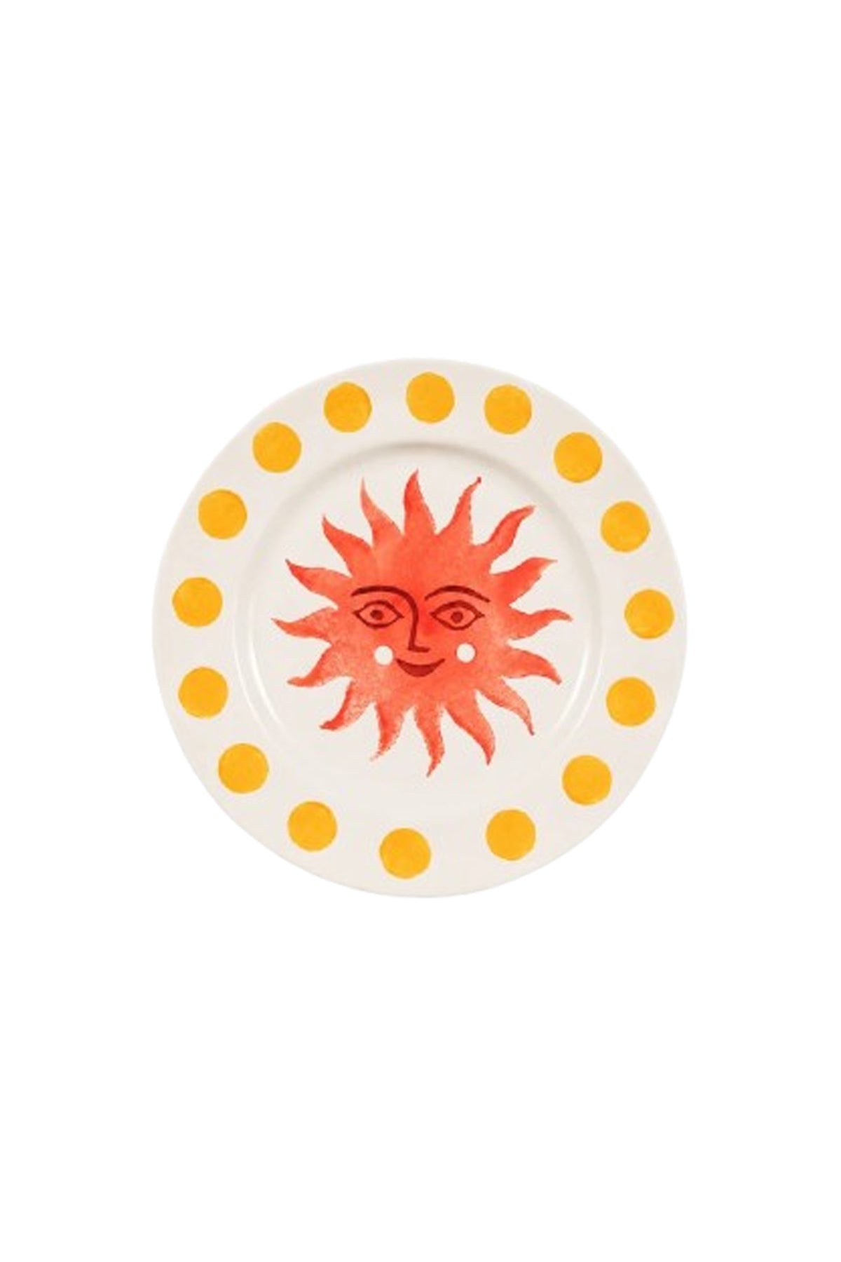 Dessert Plate | Red Sun