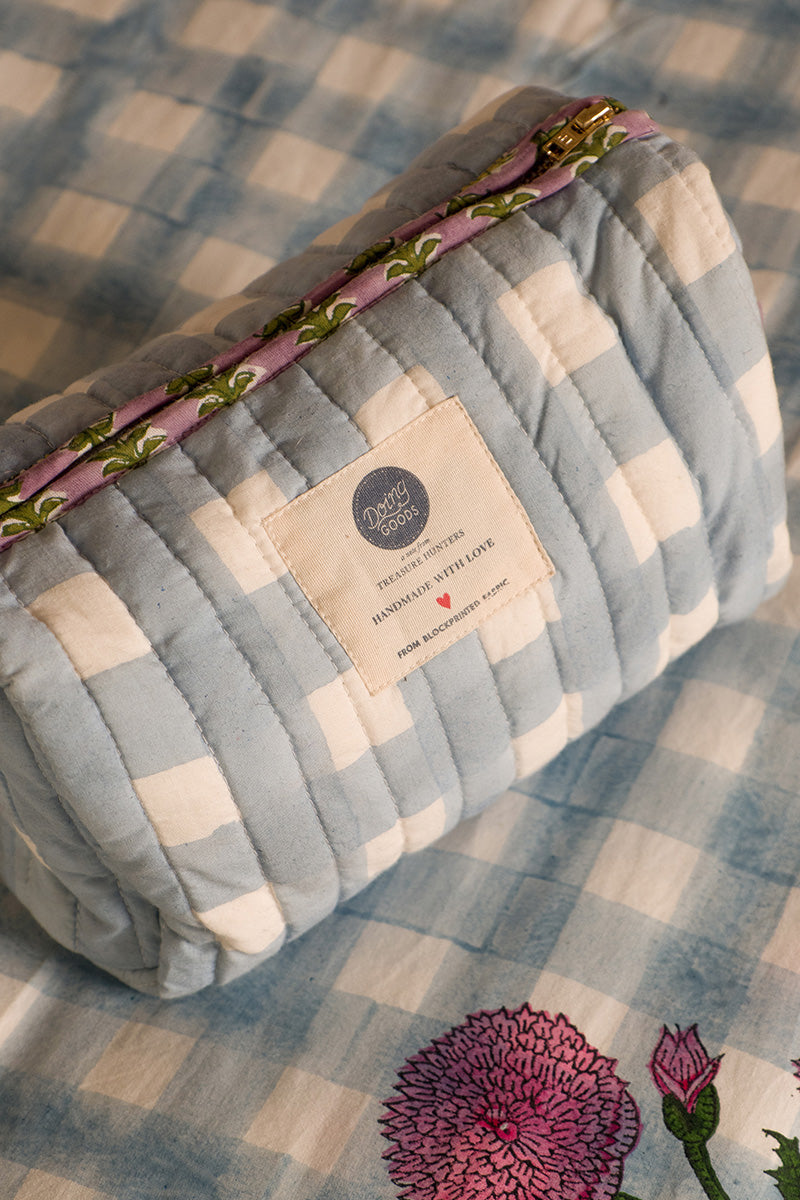 Pouch | Blue & White