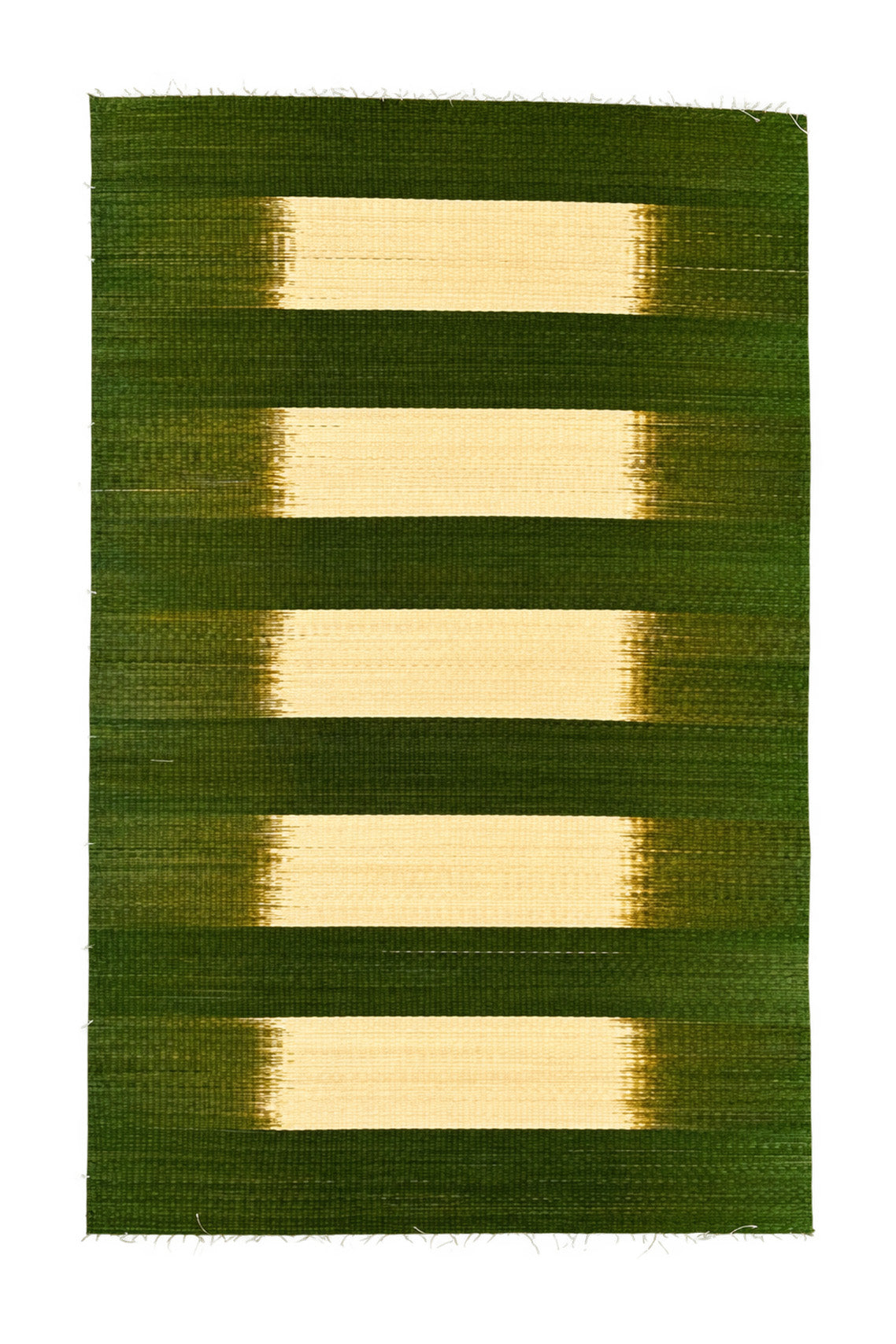 Rug Handmade| Ikat Olive Green