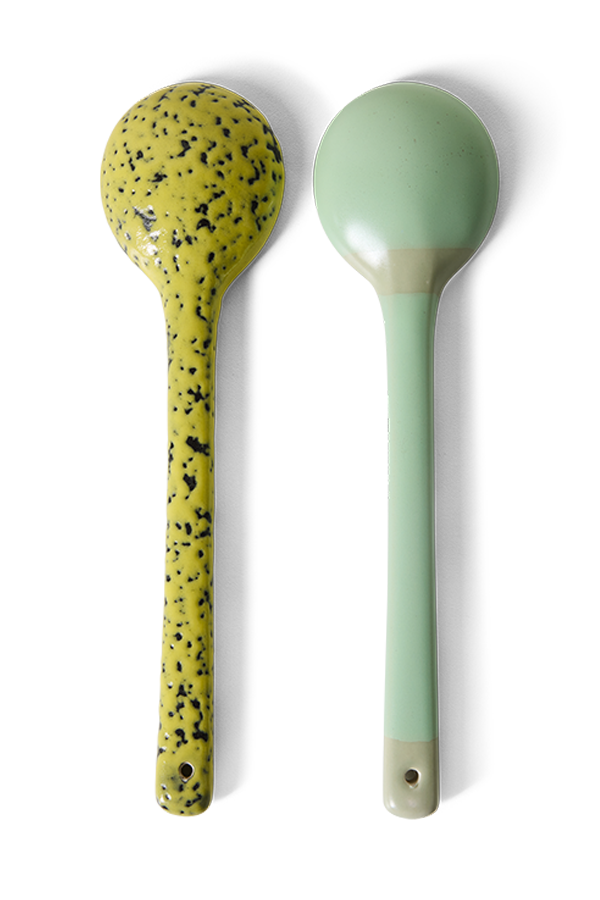 Serving Spoons | Ceramic Multicolor