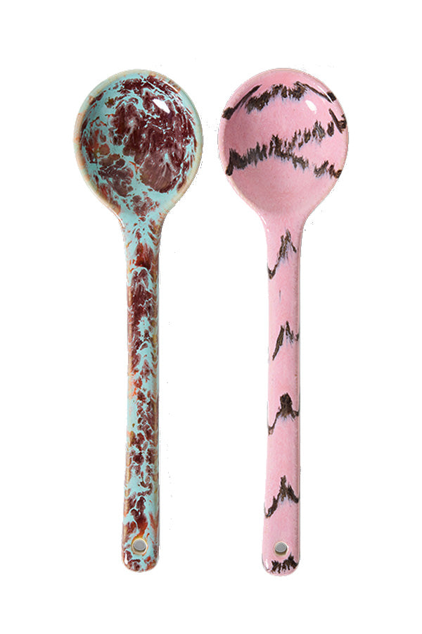 Serving Spoons | Ceramic Multicolor