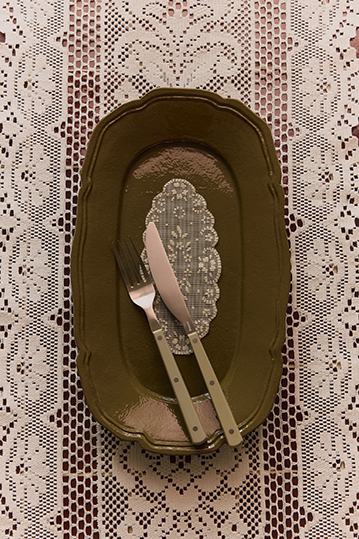 Serving Tray | Olive Green