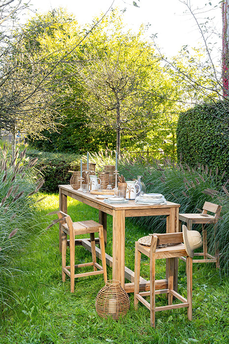 Small  Palm Tree Candlestick