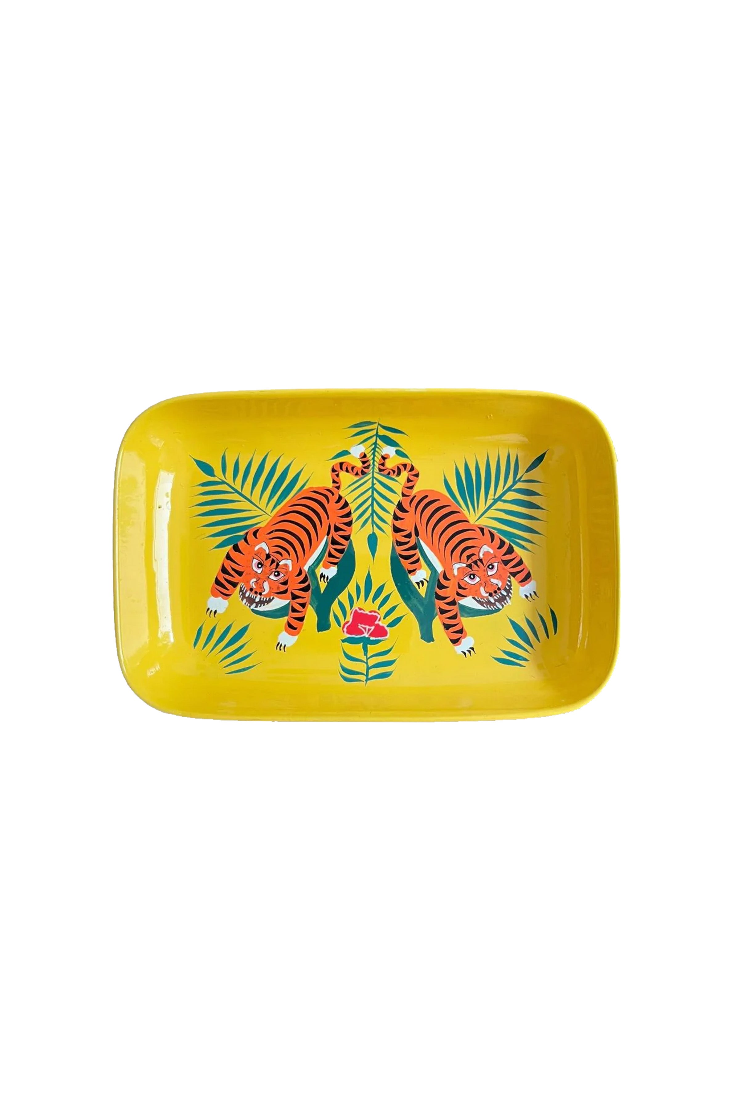 Little tray | yellow tigers