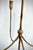 table candelabra 5 arm, vintage light brown