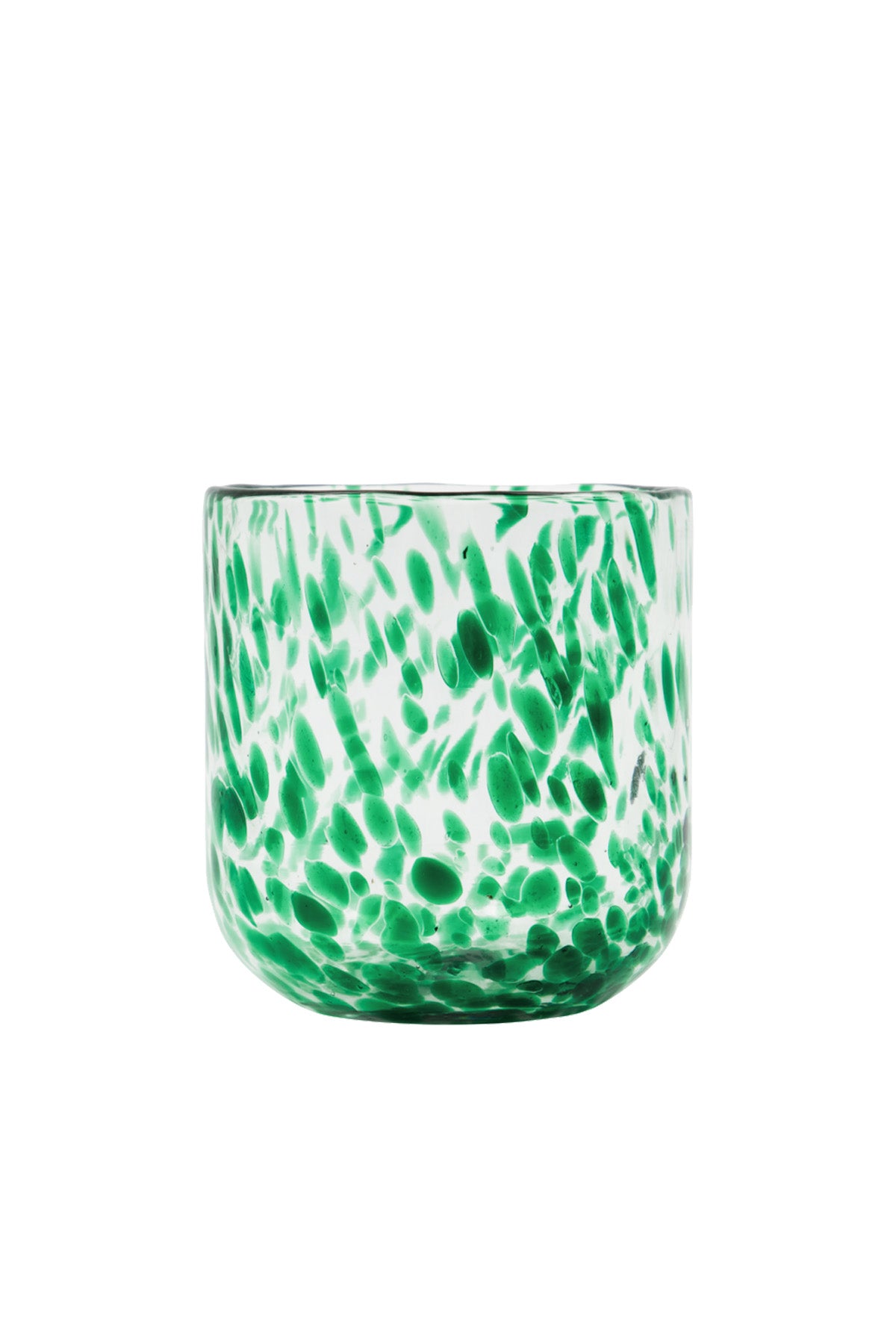 Tealight holder | Glass & Green