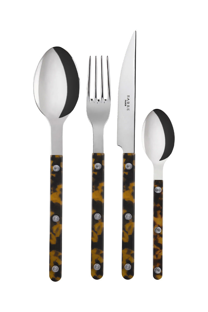 Turtoise Cutlery Set 24 pieces | Sabre Paris