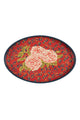 Tray Oval, leopard flower