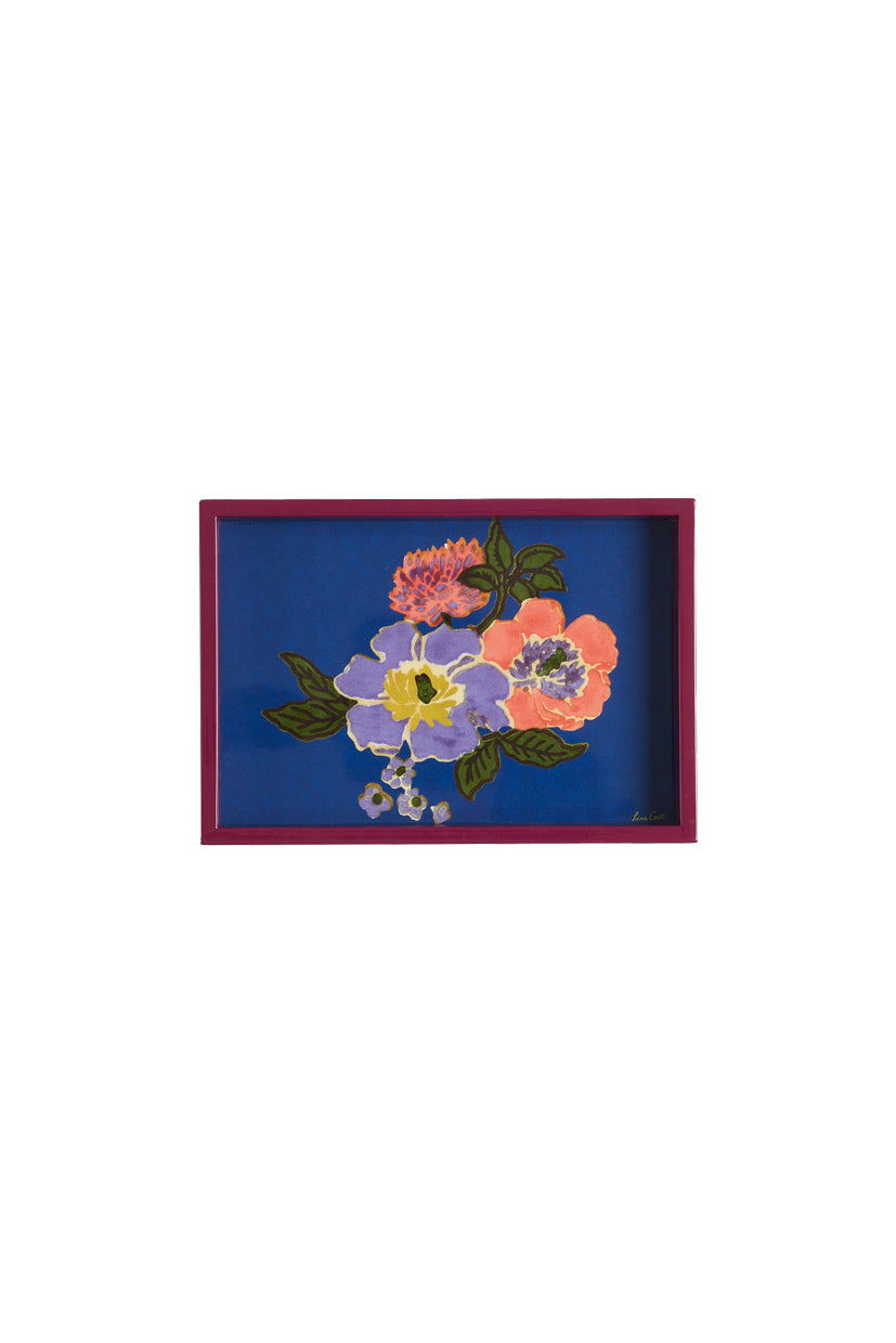 Tray Rectangular, Dandelion Blue