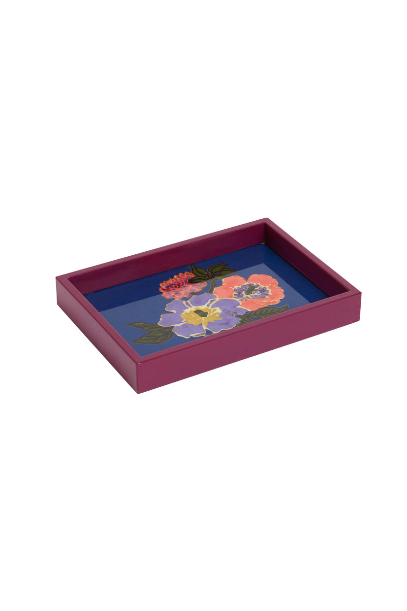 Tray Rectangular, Dandelion Blue