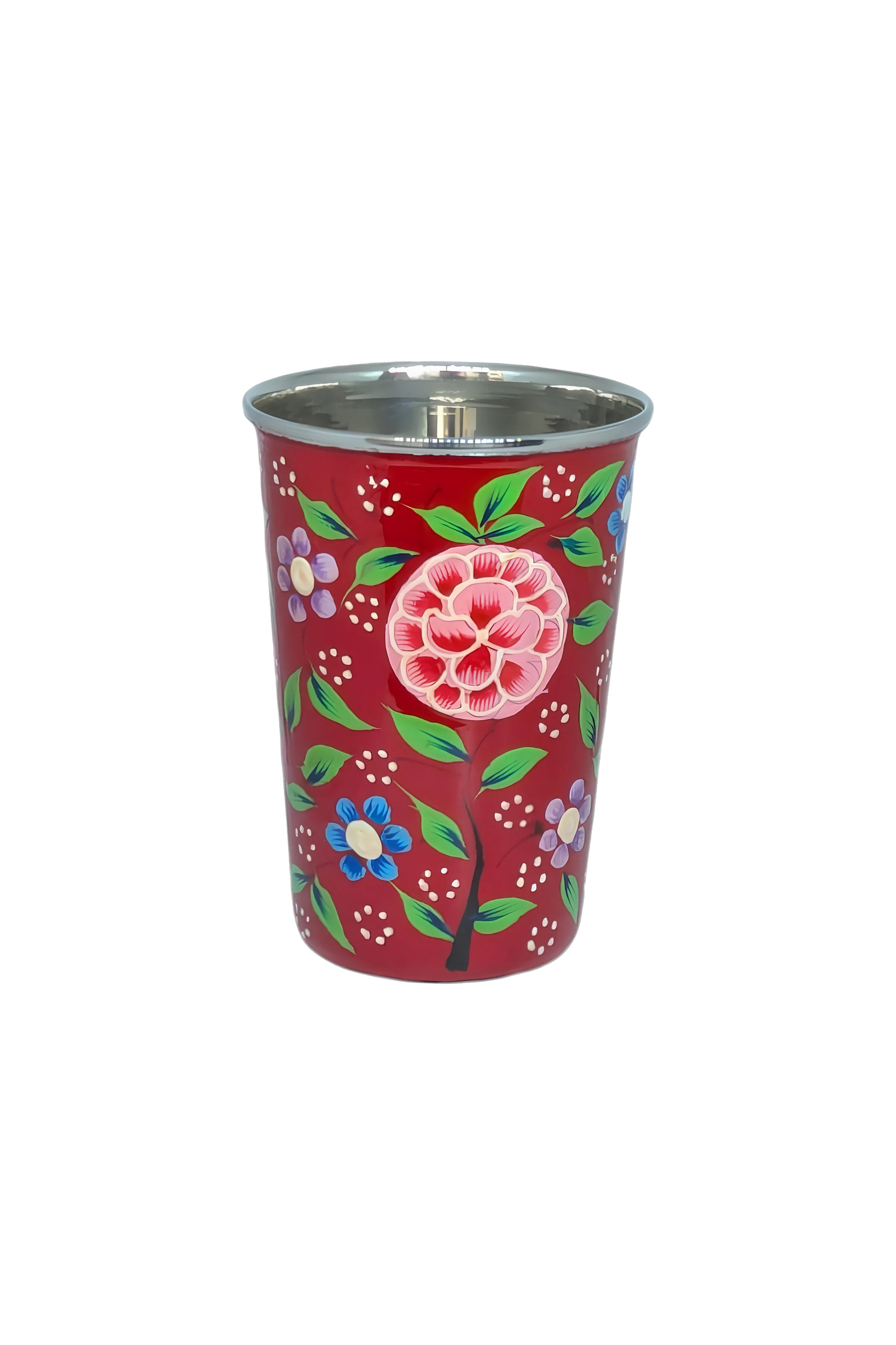 Tumbler | Red Flowers