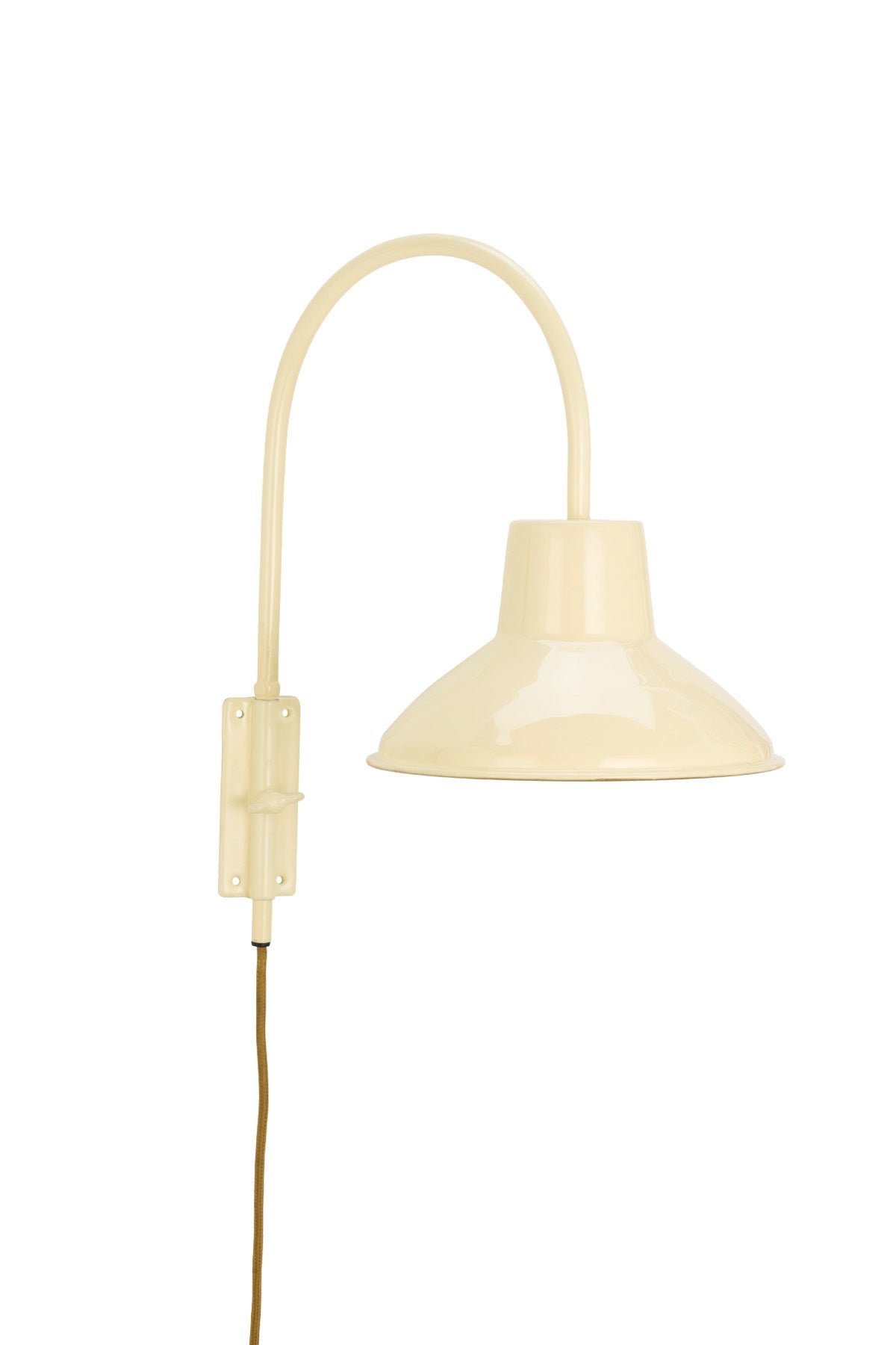 Enamel Wall Lamp | pale yellow