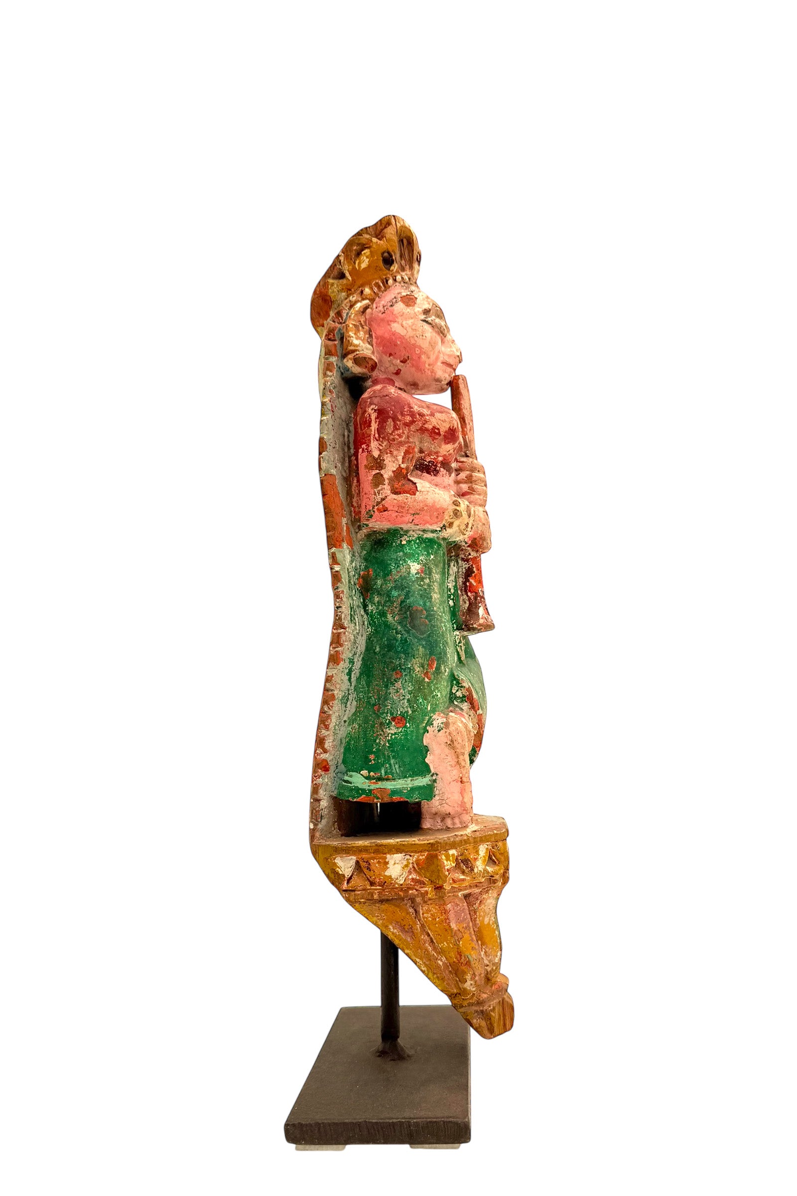 Ancient Statue on a Pedestal