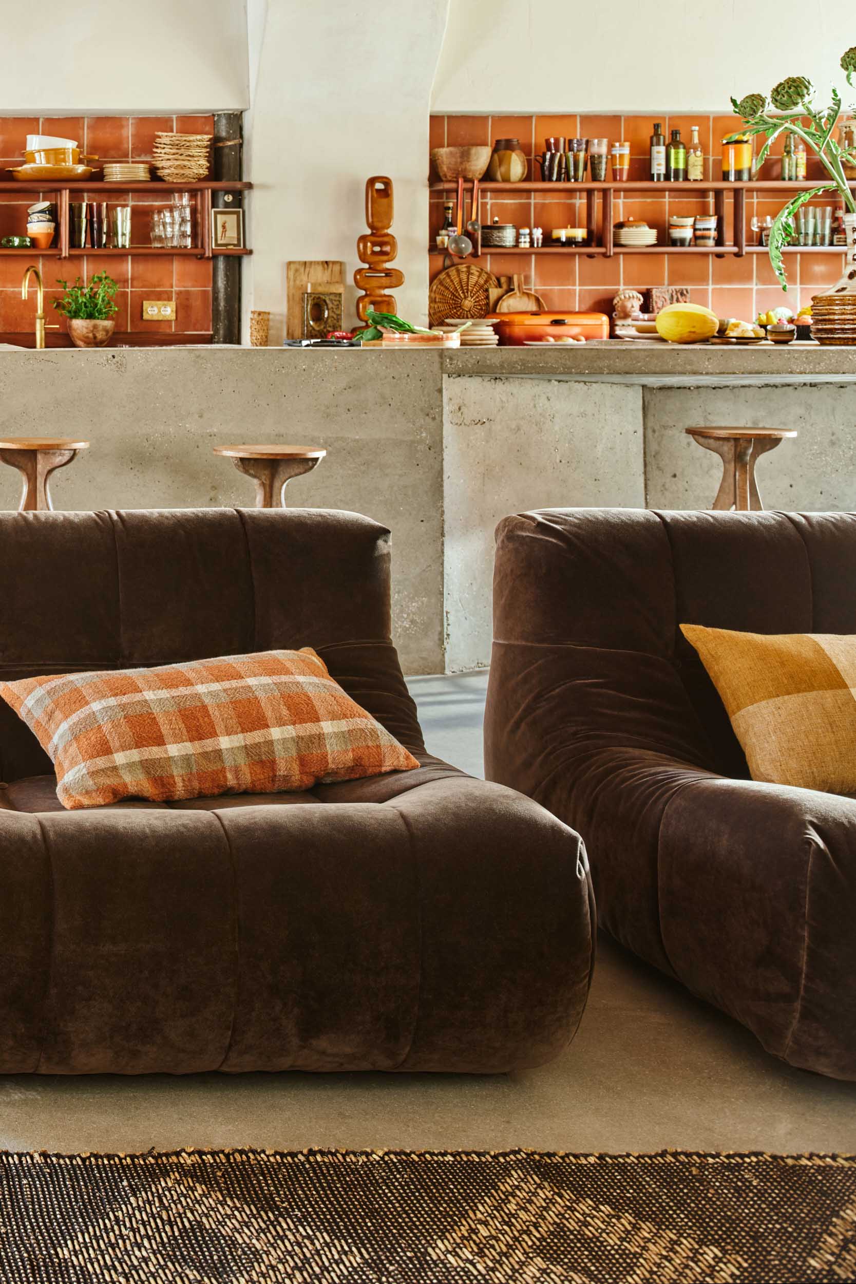 Cushion Woven Country